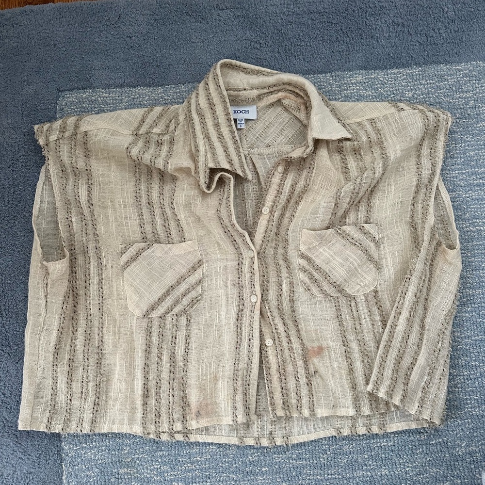 Koch Button Down Blouse - image 1